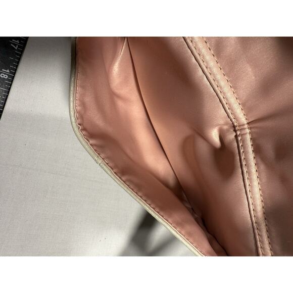 Coach Legacy Tote #19264 Leather Chalk Ivory Pocket Shoulder Bag EUC - Picture 13 of 16